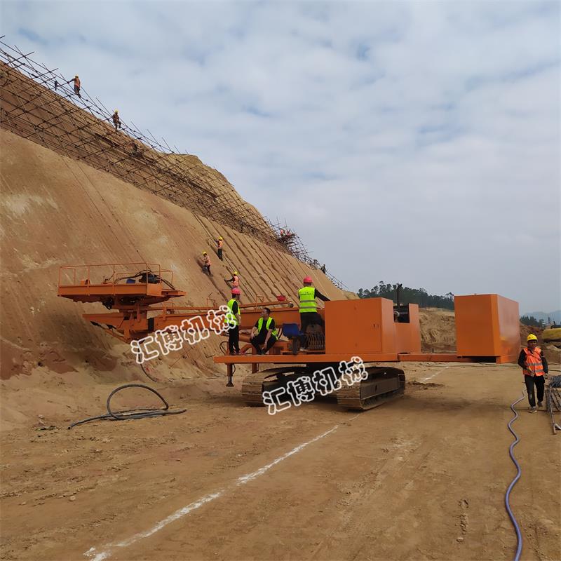 可定做8高邊坡錨桿鉆機，路基錨固鉆機